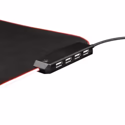 Trust GXT 765 Glide-Flex RGB Tapis de souris de jeu Noir, Rouge - Vue supplémentaire 9