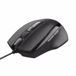 Trust Voca, Droitier, Optique, USB Type-A, 2400 DPI, Noir