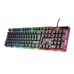 Trust GXT 835 Azor clavier USB QWERTY Anglais Noir
