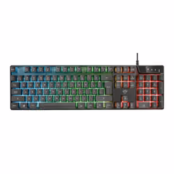 Trust GXT 835 Azor clavier USB QWERTY Anglais Noir