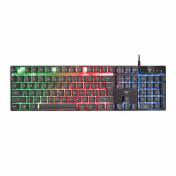 Trust GXT 835 Azor clavier USB QWERTY Anglais Noir