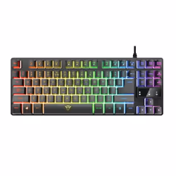 Trust GXT 833 Thado clavier USB Néerlandais Noir, Argent
