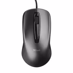 Trust Carve, Ambidextre, Optique, USB Type-A, 1200 DPI, Noir
