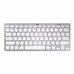 Trust Nado clavier Bluetooth Allemand Blanc