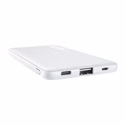 Trust Primo, 5000 mAh, Lithium-Ion (Li-Ion), 3,7 V, 15 W, Blanc