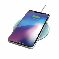 Trust 23865 chargeur d'appareils mobiles Smartphone Turquoise Secteur, USB Recharge sans fil Charge rapide Intérieure