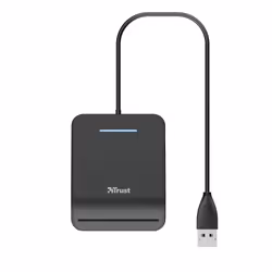 Trust Primo lecteur de cartes à puce Intérieure USB CardBus+USB 2.0 Noir - Vue supplémentaire 5