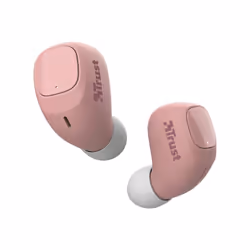 Trust Nika Compact, True Wireless Stereo (TWS), Appels/Musique, 20 - 20000 Hz, 35 g, Casque, Rose