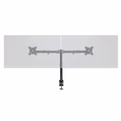 Trust GXT 1120 Mara Dual Monitor Arm 32" Noir Bureau