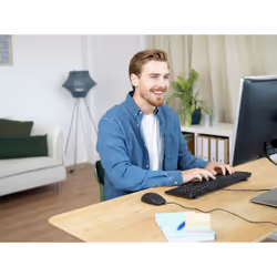 Trust Primo clavier Souris incluse Universel USB QWERTY Anglais américain Noir - Vue supplémentaire 7