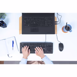Trust Primo clavier Souris incluse USB Allemand Noir - Vue supplémentaire 4