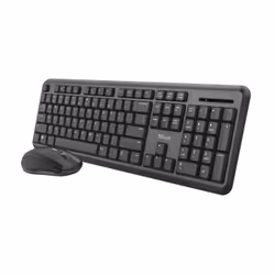 Trust TKM-350 clavier Souris incluse RF sans fil Espagnole Noir