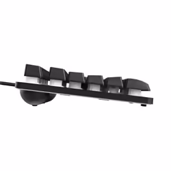 Trust GXT 833 Thado clavier USB Espagnole Noir, Argent