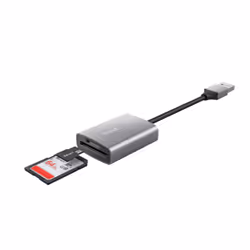 Trust Dalyx lecteur de carte mémoire USB 3.2 Gen 1 (3.1 Gen 1) Aluminium - Vue supplémentaire 3