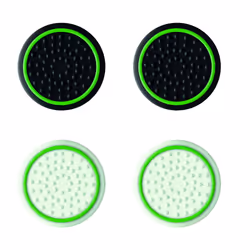 Trust GXT 267, Xbox Series X, Poignée de manette de jeu analogique, Noir, Vert, Blanc, Caoutchouc, Microsoft, 4 pièce(s)