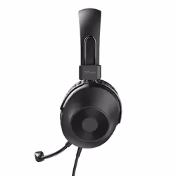 Trust HS-250 Casque Avec fil Arceau Noir - Vue supplémentaire 4