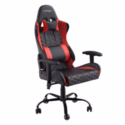 Trust GXT 708R Resto, Siège de jeu universel, 150 kg, Universel, Noir, Noir, Métal