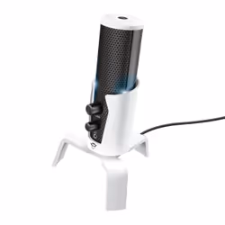 Trust GXT 258W Fyru USB 4-in-1 Streaming Noir, Blanc