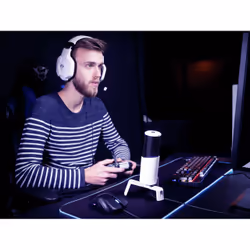 Trust GXT 258W Fyru USB 4-in-1 Streaming Noir, Blanc - Vue supplémentaire 9