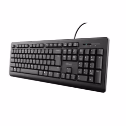 Trust Primo clavier Souris incluse USB QWERTZ Allemand Noir
