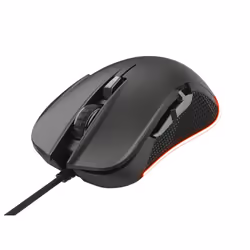 Trust GXT 922 YBAR, Droitier, Mécanique, USB Type-A, 7200 DPI, Noir