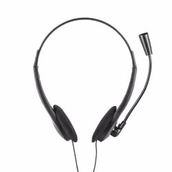 Trust HS-100, Avec fil, Bureau/Centre d'appels, 20 - 20000 Hz, 48 g, Casque, Noir