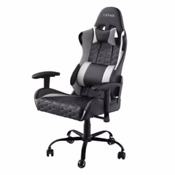 Trust GXT 708W Resto Siège de jeu universel Noir, Blanc
