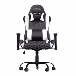 Trust GXT 708W Resto Siège de jeu universel Noir, Blanc