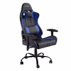 Trust GXT 708B Resto, Siège de jeu universel, 150 kg, Universel, Noir, Noir, Métal