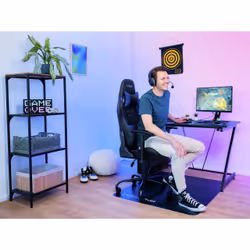 Trust GXT 708B Resto Siège de jeu universel Noir, Bleu - Vue supplémentaire 5