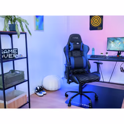 Trust GXT 708B Resto Siège de jeu universel Noir, Bleu - Vue supplémentaire 7