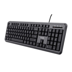 Trust ODY clavier USB QWERTY Anglais britannique Noir, Gris