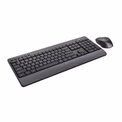 Trust Trezo clavier Souris incluse RF sans fil QWERTY Anglais américain Noir