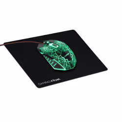 Trust GXT 783X, Ambidextre, Optique, USB Type-A, 4000 DPI, Noir