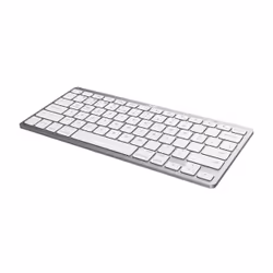 Trust 24654 clavier Bureau Bluetooth QWERTY Espagnole Argent, Blanc - Vue supplémentaire 2