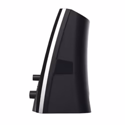 Trust 24660 set d'enceintes 5 W PC/ordinateur portable Noir, Métallique 2.0 canaux