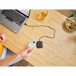 Trust Ceto lecteur de cartes à puce Intérieure USB USB 2.0 Noir - Vue supplémentaire 8