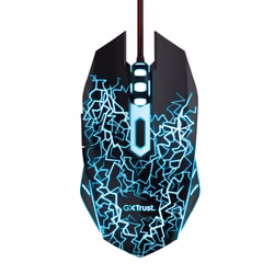Trust 24752, Ambidextre, USB Type-A, 4000 DPI, Noir
