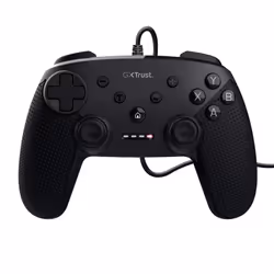 Trust GXT 541 MUTA, Joystick, PC, Croix directionnelle, Boutons directionnels, Touche de sélection, Bouton Démarrer, Touche T ...