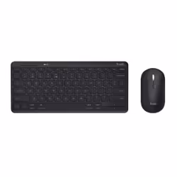 Trust Lyra clavier Souris incluse RF sans fil + Bluetooth AZERTY Français Noir