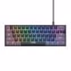 Trust GXT 867 Acira, 60%, USB, Clavier mécanique, QWERTY, Noir
