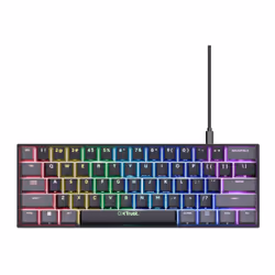 Trust GXT 867 Acira clavier USB Français Noir, Gris