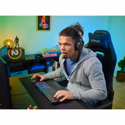 Trust GXT 866 TORIX clavier Gaming USB QWERTY US International Noir - Vue supplémentaire 8