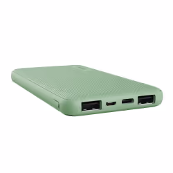Trust 25029, 10000 mAh, Lithium-Ion (Li-Ion), 3,7 V, 15 W, Vert