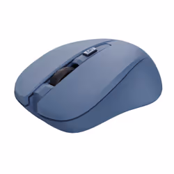 Trust Mydo, Ambidextre, Optique, RF sans fil, 1800 DPI, Bleu