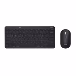Trust Lyra clavier Souris incluse Bluetooth QWERTY Espagnole Noir