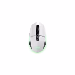 Trust GXT 110 FELOX, Droitier, Optique, RF sans fil, 4800 DPI, Blanc