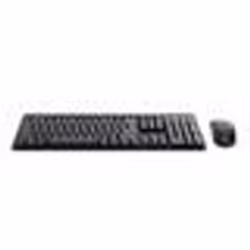 Trust Ymo II Pack Clavier et Souris sans Fil AZERTY Français Silencieux Touches Plates Flottantes Résistant aux Éclaboussures