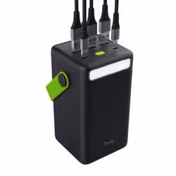 Trust Redoh XXL 50000 mAh Noir, Vert - Vue supplémentaire 7