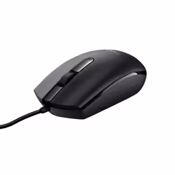 Trust TM-101, Ambidextre, Optique, USB Type-A, 1200 DPI, Noir
